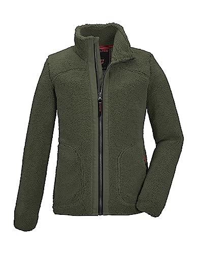 killtec Mädchen Fleecejacke/Übergangsjacke KOW 137 GRLS FLC JCKT, dunkeloliv, 152, 39879-000 von Killtec