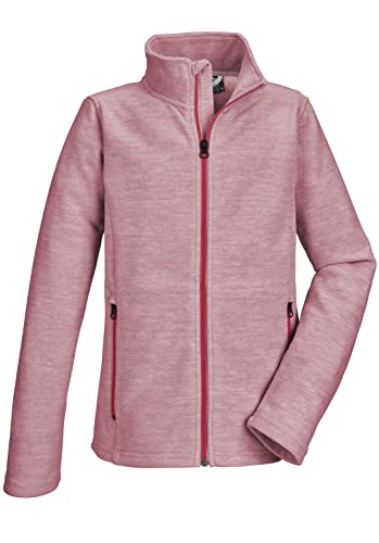 killtec Mädchen Fleecejacke mit Stehkragen KOS 200 GRLS FLC JCKT, rosenholz, 140, 39097-000 von Killtec