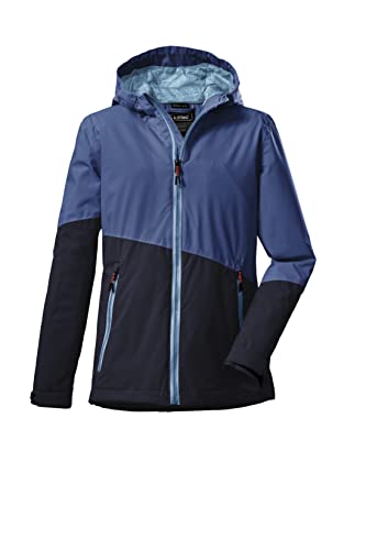 killtec Mädchen Funktionsjacke/Outdoorjacke mit Kapuze KOS 206 GRLS JCKT, dunkelblau, 140, 39103-000 von Killtec