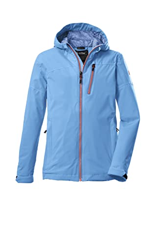 Killtec Mädchen Funktionsjacke/Outdoorjacke mit Kapuze KOS 208 GRLS JCKT; eisblau, 140, 39105-000 von Killtec