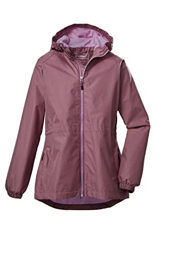 Killtec Mädchen Funktionsparka/Outdoorjacke mit Kapuze KOS 222 GRLS JCKT; rosenholz, 140, 39273-000 von Killtec