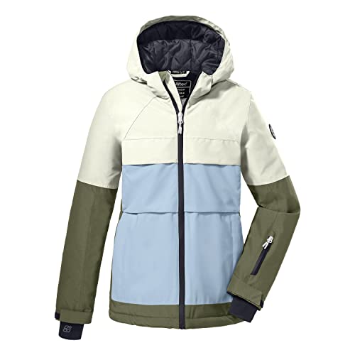 Killtec Mädchen Ksw 173 Grls Jckt Skijacke Funktionsjacke mit Kapuze und Schneefang, Weiß, 152 EU Killtec Mädchen Ksw 173 Grls Jckt Skijacke Funktionsjacke mit Kapuze und Schneefang, Weiß, 152 EU von Killtec