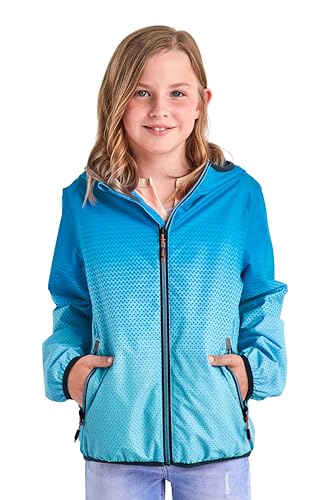 Killtec Mädchen Lyse GRLS JCKT A Funktionsjacke/Regenjacke mit Kapuze, packbar, türkis, 116 Killtec Mädchen Lyse GRLS JCKT A Funktionsjacke/Regenjacke mit Kapuze, packbar, türkis, 116 von Killtec