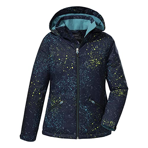 killtec Mädchen Outdoorjacke/Funktionsjacke mit Kapuze KOW 197 GRLS JCKT, dunkelnavy, 140, 38512-000 von Killtec