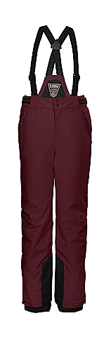 killtec Mädchen Skihose/Funktionshose mit abzippbarem Latz, Schneefang und Kantenschutz KSW 77 GRLS SKI PNTS, tiefrot, 164, 37258-000 killtec Mädchen Skihose/Funktionshose mit abzippbarem Latz, Schneefang und Kantenschutz KSW 77 GRLS SKI PNTS, tiefrot, 164, 37258-000 von Killtec