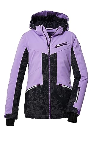 killtec Mädchen Skijacke/Funktionsjacke mit Kapuze und Schneefang KSW 118 GRLS SKI JCKT, hellorchidee, 164, 39654-000 von Killtec