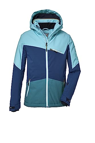 killtec Mädchen Skijacke/Funktionsjacke mit abnehmbarer Kapuze und Schneefang, wasserdicht KSW 182 GRLS SKI JCKT, helltürkis, 116, 39904-000 killtec Mädchen Skijacke/Funktionsjacke mit abnehmbarer Kapuze und Schneefang, wasserdicht KSW 182 GRLS SKI JCKT, helltürkis, 116, 39904-000 von Killtec