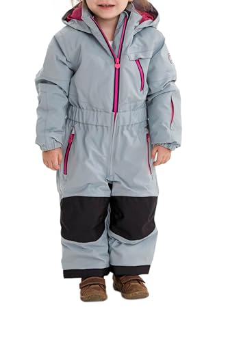 killtec Mädchen Skioverall/Schneehose mit Kapuze - KW 102 MNS ONPC, hell stahlblau, 110/116, 37573-000 von Killtec