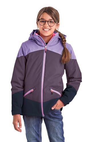 Killtec Mädchen kow 195 grls jckt Outdoorjacke Funktionsjacke mit Kapuze, Pflaume, 176 EU Killtec Mädchen kow 195 grls jckt Outdoorjacke Funktionsjacke mit Kapuze, Pflaume, 176 EU von Killtec