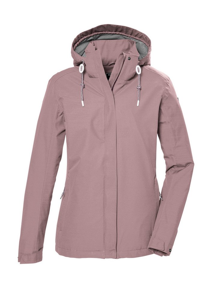 Killtec Outdoorjacke KOS 61 WMN JCKT Wasserdicht, atmungsaktiv, abnehmbare Kapuze, nachhaltige Herstellung Killtec Outdoorjacke KOS 61 WMN JCKT Wasserdicht, atmungsaktiv, abnehmbare Kapuze, nachhaltige Herstellung von Killtec