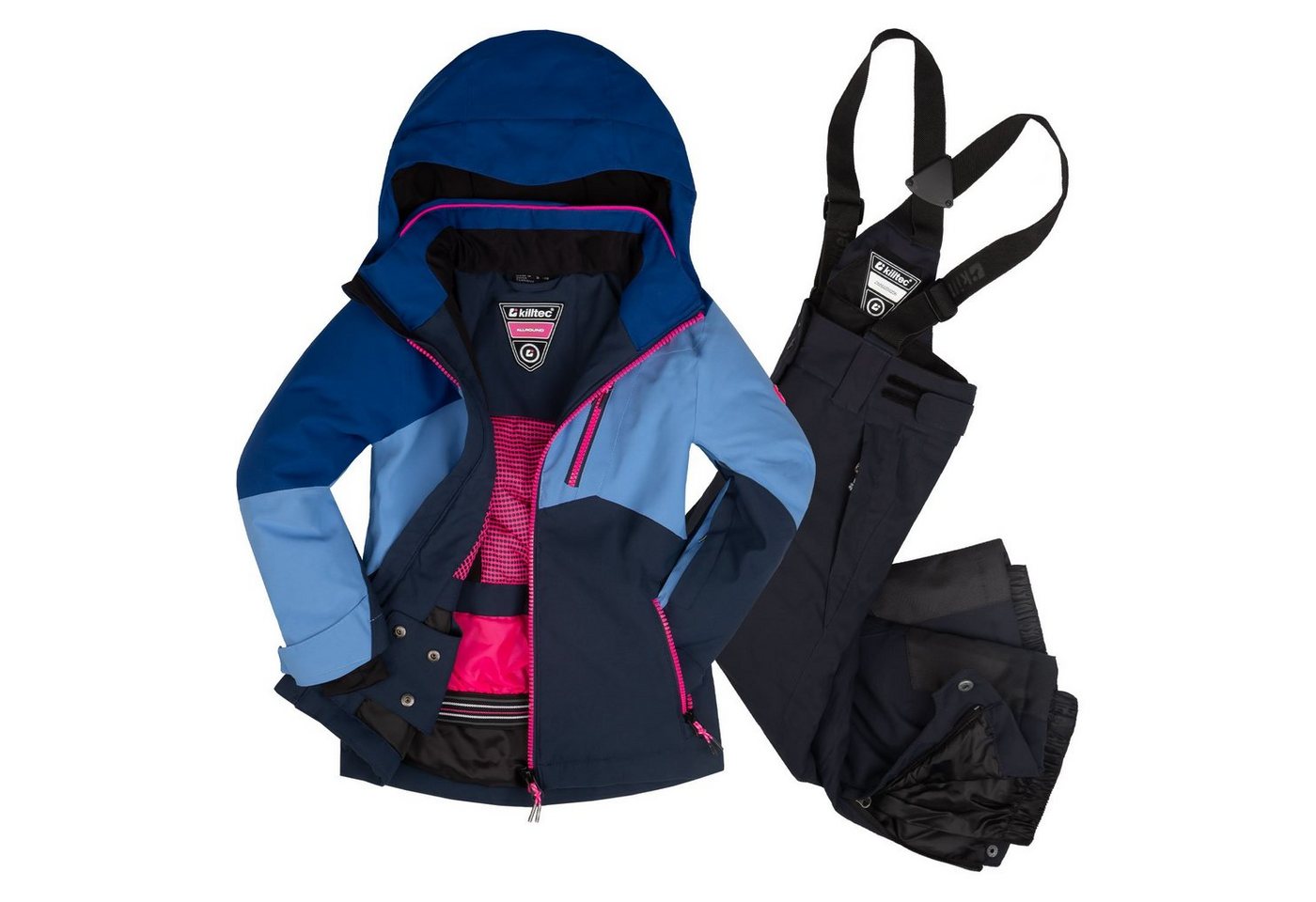 Killtec Skianzug für Mädchen Kinderskianzug (Gr. 128, dunkelblau/ anthrazit) Killtec Skianzug für Mädchen Kinderskianzug (Gr. 128, dunkelblau/ anthrazit) von Killtec