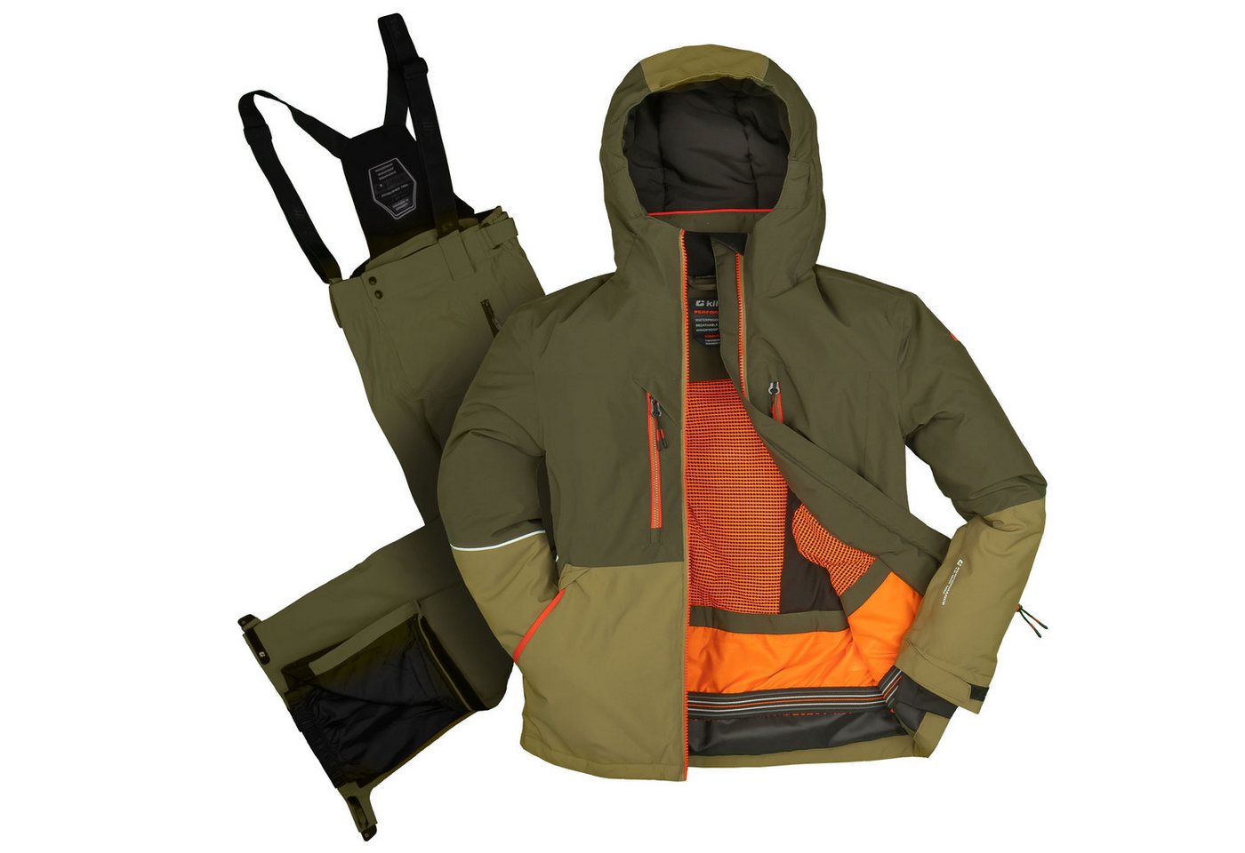Killtec Skianzug Jungen Winterjacke + Skihose olivgrün, verschweißte Nähte Killtec Skianzug Jungen Winterjacke + Skihose olivgrün, verschweißte Nähte von Killtec
