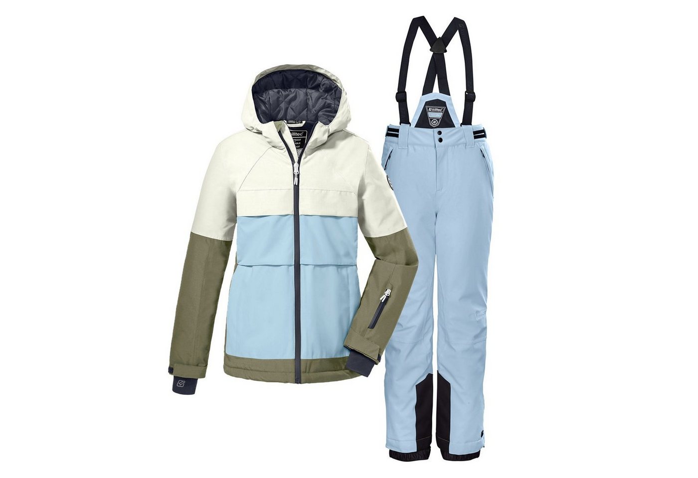 Killtec Skianzug Mädchen Kinderskianzug Skijacke blauweiß Skihose hellblau Killtec Skianzug Mädchen Kinderskianzug Skijacke blauweiß Skihose hellblau von Killtec