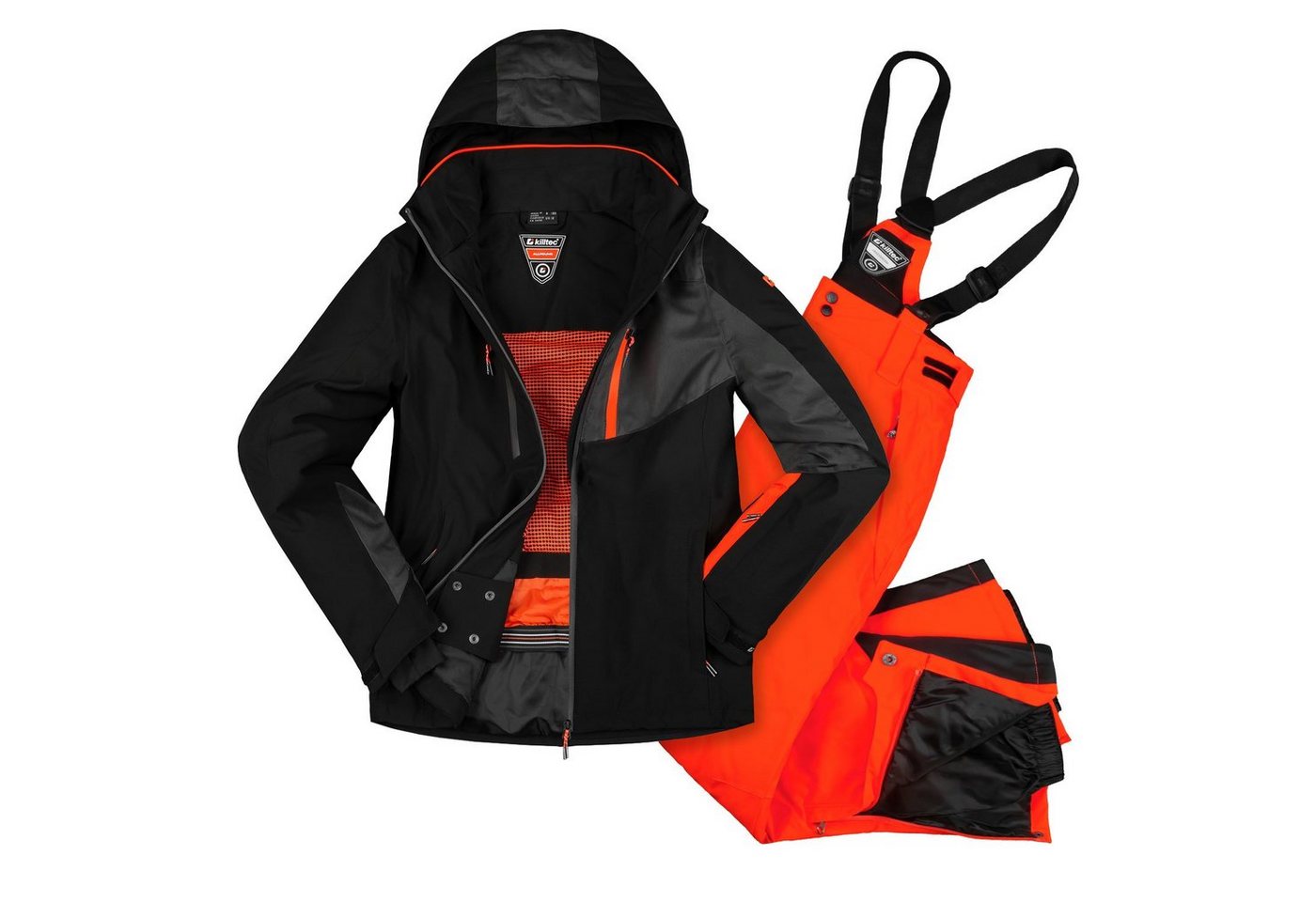 Killtec Skianzug Jungen Skihose & Skijacke in schwarz-rot Gr. 128 Killtec Skianzug Jungen Skihose & Skijacke in schwarz-rot Gr. 128 von Killtec