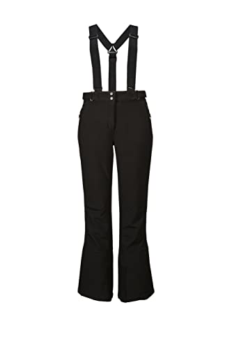 Killtec Damen Thônes Wmn Sftshll Pnts Skihose Softshellhose mit Kantenschutz Schneefang und abnehmbaren Tr gern, Schwarz, 40 EU Killtec Damen Thônes Wmn Sftshll Pnts Skihose Softshellhose mit Kantenschutz Schneefang und abnehmbaren Tr gern, Schwarz, 40 EU von Killtec