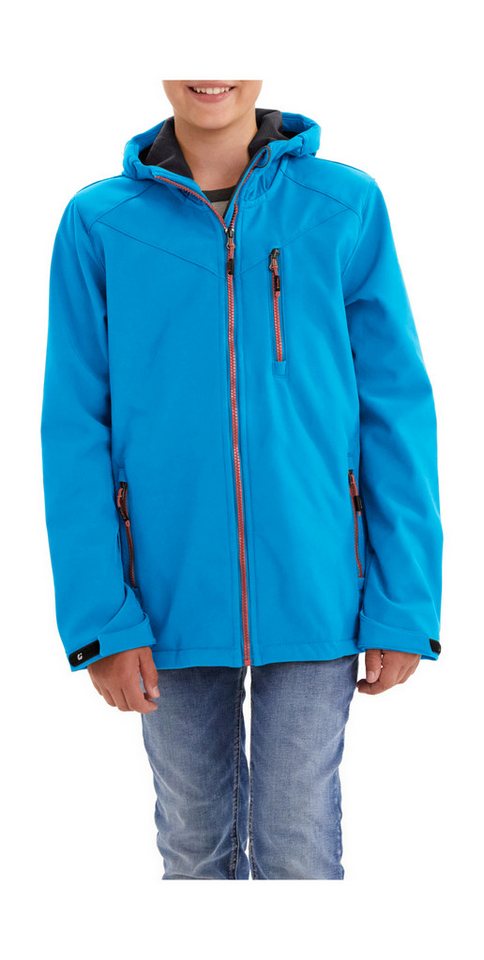 Killtec Softshelljacke Boys Softshelljacke Wasserabweisende Softshelljacke mit Kapuze, Fleece und PFAs-frei Killtec Softshelljacke Boys Softshelljacke Wasserabweisende Softshelljacke mit Kapuze, Fleece und PFAs-frei von Killtec