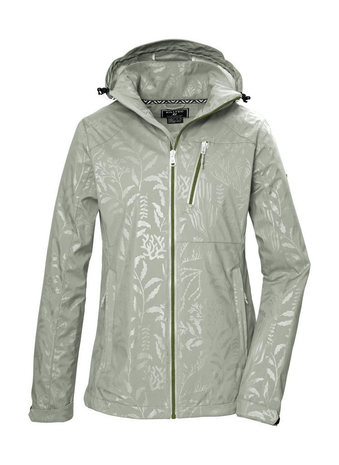 Killtec Softshelljacke KOS 122 WMN SFTSHLL JCKT FLORAL Softshelljacke: Wind-u wasserdichte, atmungsaktiv, Kapuze regulierbar Killtec Softshelljacke KOS 122 WMN SFTSHLL JCKT FLORAL Softshelljacke: Wind-u wasserdichte, atmungsaktiv, Kapuze regulierbar von Killtec