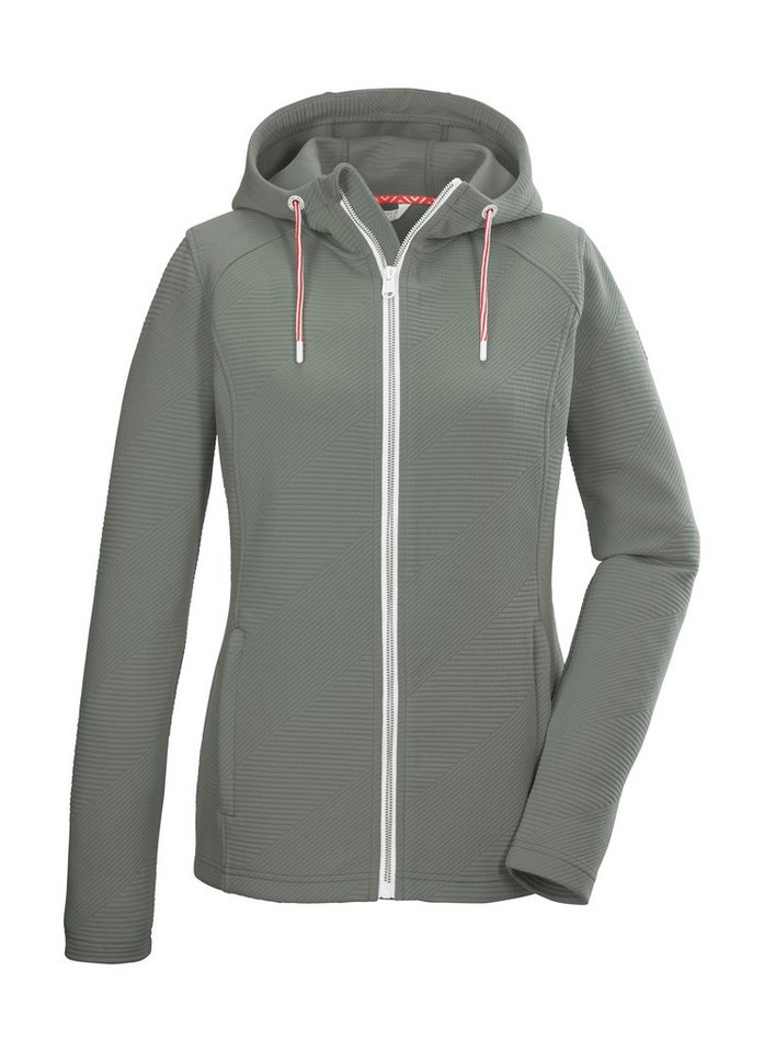 Killtec Strickjacke KOS 33 WMN FLX JCKT Damen Powerstretchjacke mit Kapuze, Taschen, Kinnschutz Killtec Strickjacke KOS 33 WMN FLX JCKT Damen Powerstretchjacke mit Kapuze, Taschen, Kinnschutz von Killtec