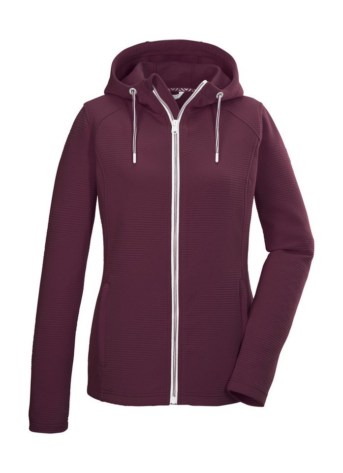 Killtec Strickjacke KOS 33 WMN FLX JCKT Damen Powerstretchjacke mit Kapuze, Taschen, Kinnschutz Killtec Strickjacke KOS 33 WMN FLX JCKT Damen Powerstretchjacke mit Kapuze, Taschen, Kinnschutz von Killtec