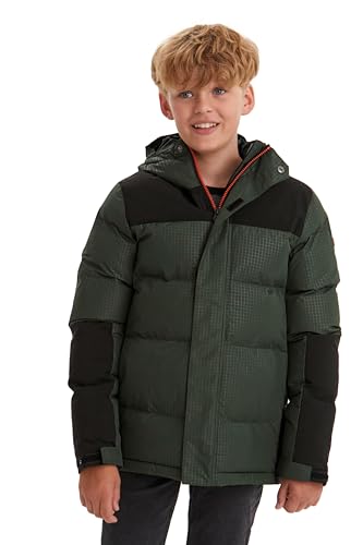 Killtec Jungen Kow 31 Bys Qltd Jckt Steppjacke mit Kapuze, Bottlegreen, 152 EU Killtec Jungen Kow 31 Bys Qltd Jckt Steppjacke mit Kapuze, Bottlegreen, 152 EU von Killtec
