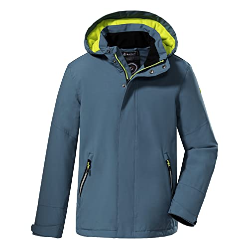 Killtec Jungen Kow 206 Bys Jckt Outdoorjacke Funktionsjacke mit Kapuze, Blau/Grau, 116 EU Killtec Jungen Kow 206 Bys Jckt Outdoorjacke Funktionsjacke mit Kapuze, Blau/Grau, 116 EU von Killtec