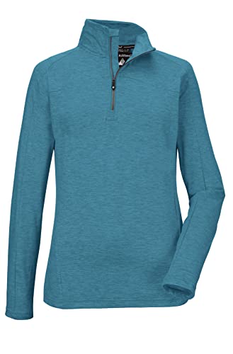 killtec (KILAH Damen Funktionsshirt mit Stehkragen und Reißverschluss KSW 3 WMN LS SHRT, türkis, 46, 38601-000 killtec (KILAH Damen Funktionsshirt mit Stehkragen und Reißverschluss KSW 3 WMN LS SHRT, türkis, 46, 38601-000 von Killtec