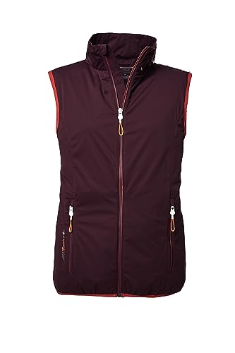 killtec Damen 2-Lagen Weste, Funktionsweste packbar KOS 67 WMN VST, aubergine, 44, 41346-000 von Killtec