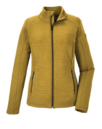 killtec Damen Fleecejacke mit Stehkragen KOS 38 WMN FLX JCKT, dunkelgelb, 46, 41277-000 von Killtec