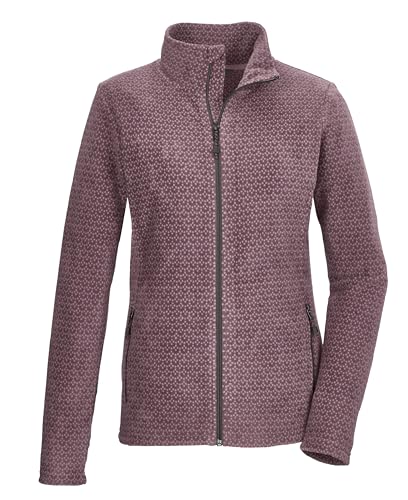 killtec Damen Fleecejacke mit Stehkragen KOW 106 WMN FLC JCKT, malve, 38, 41796-000 von Killtec