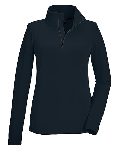 killtec Damen Fleeceshirt mit Stehkragen und Reißverschluss KSW 101 WMN FLC SHRT, petrol, 40, 40880-000 von Killtec