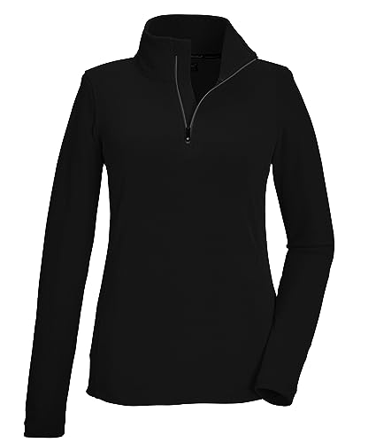 killtec Damen Fleeceshirt mit Stehkragen und Reißverschluss KSW 101 WMN FLC SHRT, schwarz, 48, 40880-000 killtec Damen Fleeceshirt mit Stehkragen und Reißverschluss KSW 101 WMN FLC SHRT, schwarz, 48, 40880-000 von Killtec