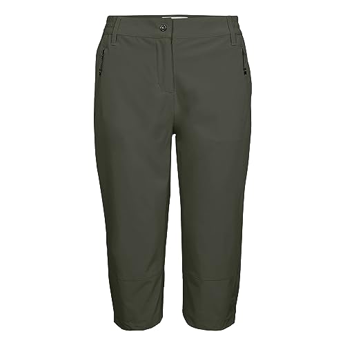 killtec Damen Funktionscaprihose KOS 159 WMN PNTS, Oliv, 46, 38457-000 von Killtec