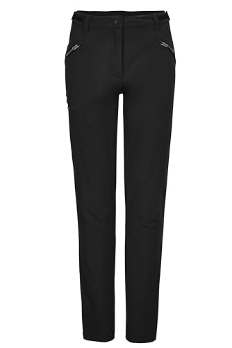 killtec Damen Funktionshose/Wanderhose KOS 322 WMN PNTS, schwarz, 38, 41254-000 von Killtec