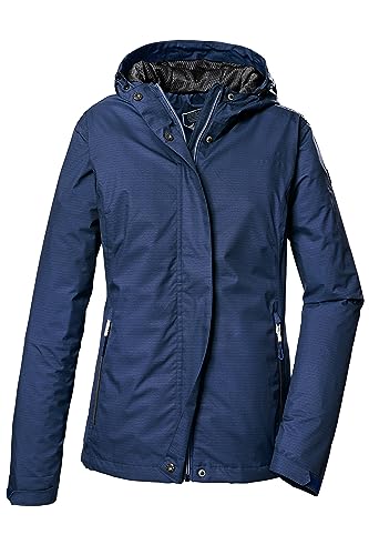 killtec Damen Funktionsjacke/Outdoorjacke mit Kapuze KOS 68 WMN JCKT, dunkel ozean, 46, 41347-000 von Killtec