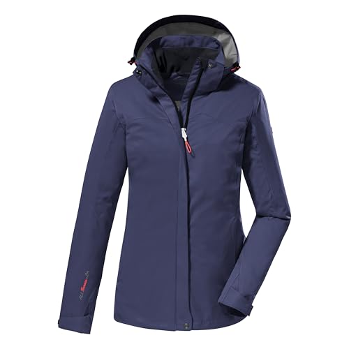 killtec Damen Funktionsjacke/Outdoorjacke mit abzippbarer Kapuze KOS 133 WMN JCKT, denim, 52, 38383-000 killtec Damen Funktionsjacke/Outdoorjacke mit abzippbarer Kapuze KOS 133 WMN JCKT, denim, 52, 38383-000 von Killtec