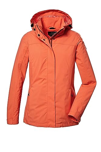 killtec Damen Funktionsjacke/Outdoorjacke mit abzippbarer Kapuze KOS 42 WMN JCKT, koralle, 36, 41282-000 von Killtec