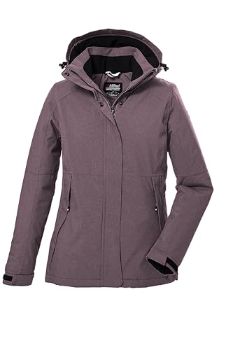 killtec Damen Funktionsjacke/Outdoorjacke mit abzippbarer Kapuze KOW 37 WMN JCKT, malve, 42, 39702-000 von Killtec