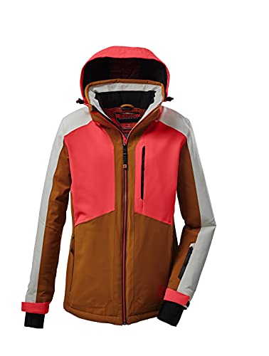 killtec Damen Funktionsjacke/Skijacke mit abzippbarer Kapuze und Schneefang - KSW 229 WMN SKI JCKT, Karamell, 40, 37381-000 von Killtec