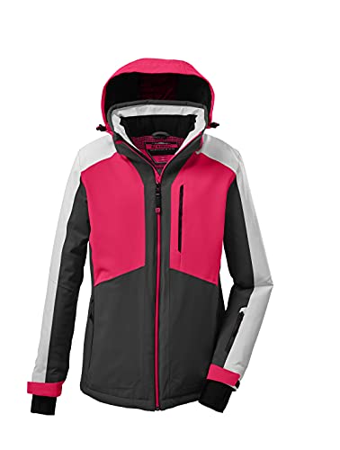 killtec Damen Funktionsjacke/Skijacke mit abzippbarer Kapuze und Schneefang - KSW 229 WMN SKI JCKT, dunkeloliv, 46, 37381-000 von Killtec