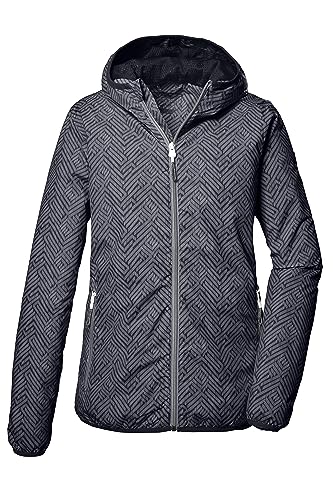 killtec Damen Funktionsjacke mit Kapuze, Outdoorjacke packbar KOS 69 WMN JCKT, dunkelnavy, 48, 41348-000 von Killtec