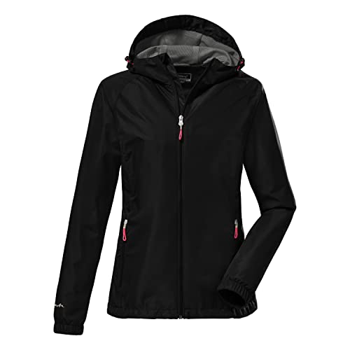 killtec Damen Funktionsjacke mit Kapuze, packbar KOS 15 WMN JCKT, schwarz, 38, 38276-000 von Killtec