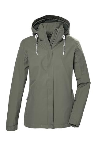 killtec Damen Funktionsjacke wasserdicht/Outdoorjacke mit abzippbarer Kapuze KOS 61 WMN JCKT, helloliv, 50, 42858-000 killtec Damen Funktionsjacke wasserdicht/Outdoorjacke mit abzippbarer Kapuze KOS 61 WMN JCKT, helloliv, 50, 42858-000 von Killtec