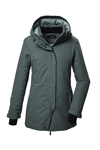 killtec Damen Funktionsparka/Parka mit Kapuze KOW 93 WMN PKR, blaugrau, 46, 41817-000 killtec Damen Funktionsparka/Parka mit Kapuze KOW 93 WMN PKR, blaugrau, 46, 41817-000 von Killtec