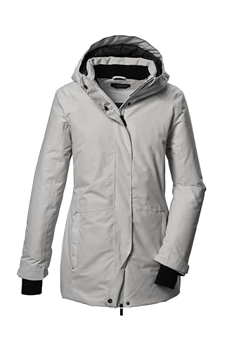 killtec Damen Funktionsparka/Parka mit Kapuze KOW 93 WMN PKR, cloud grey, 38, 41817-000 von Killtec