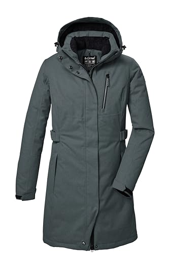 killtec Damen Funktionsparka/Parka mit abzippbarer Kapuze KOW 303 WMN PRK, blaugrau, 44, 41815-000 killtec Damen Funktionsparka/Parka mit abzippbarer Kapuze KOW 303 WMN PRK, blaugrau, 44, 41815-000 von Killtec