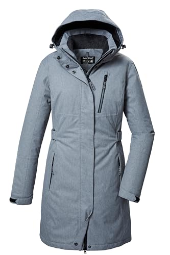 killtec Damen Funktionsparka/Parka mit abzippbarer Kapuze KOW 303 WMN PRK, graumelange, 46, 41815-000 killtec Damen Funktionsparka/Parka mit abzippbarer Kapuze KOW 303 WMN PRK, graumelange, 46, 41815-000 von Killtec