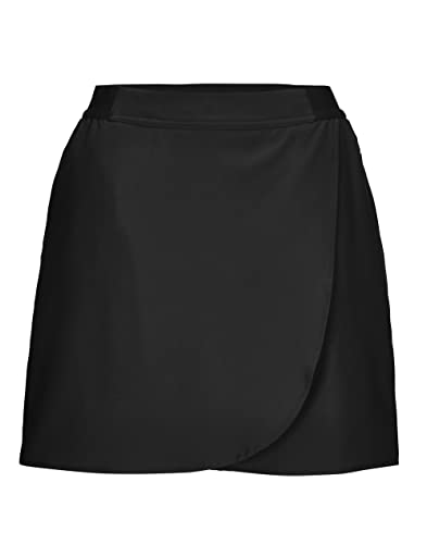 killtec Damen Funktionsrock mit eng anliegender Innenhose/Outdoor Rock KOS 53 WMN Skort, schwarz, 46, 39203-000 von Killtec