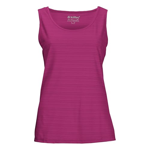 killtec Damen Funktionstanktop KOS 41 WMN TP, Magenta, 42, 38313-000 von Killtec