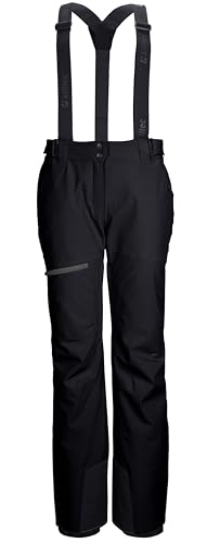 killtec Damen Skihose/Funktionshose mit abnehmbaren Trägern, Kantenschutz, Schneefang und Beinventilation KSW 60 WMN SKI PNTS, schwarz, 38, 43424-000 killtec Damen Skihose/Funktionshose mit abnehmbaren Trägern, Kantenschutz, Schneefang und Beinventilation KSW 60 WMN SKI PNTS, schwarz, 38, 43424-000 von Killtec
