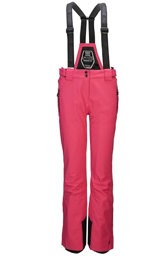 killtec Damen Skihose/Ski-Trägerhose mit abzippbarem Latz und Kantenschutz Laraka, pink, 44, 35247-000 killtec Damen Skihose/Ski-Trägerhose mit abzippbarem Latz und Kantenschutz Laraka, pink, 44, 35247-000 von Killtec